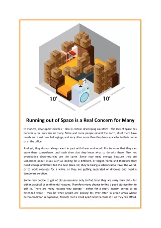 running out of space is a real concern for many