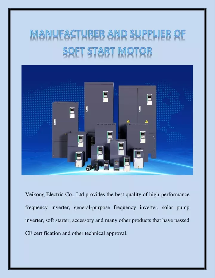 VLT® Soft Start Controller MCD 100