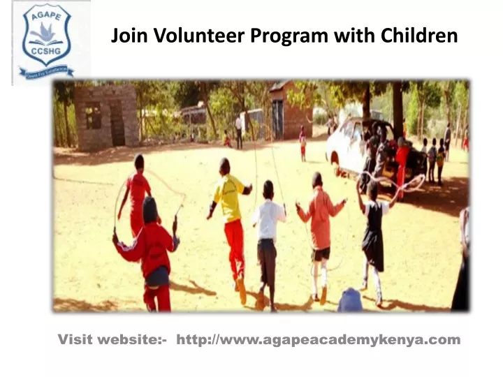 join volunteer program with children