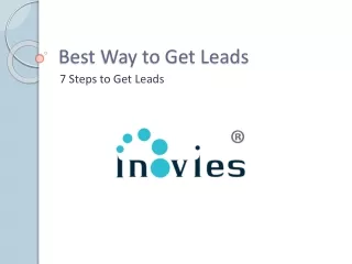 Best Way to Get Leads