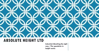 Absolute Height Ltd