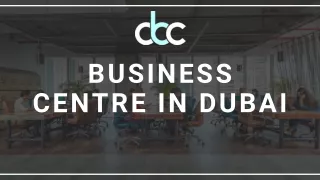 Business Center in Dubai - One Business Centre