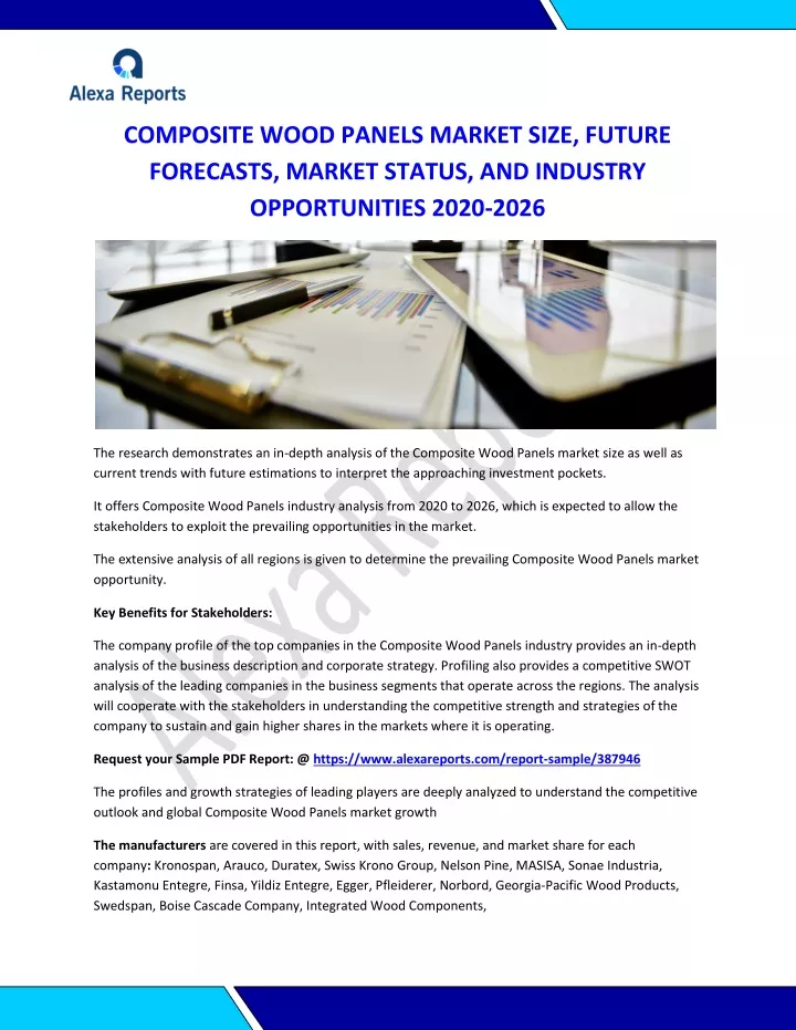 composite wood panels market size future