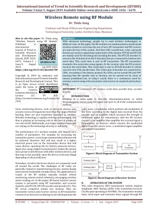 international journal of trend in scientific