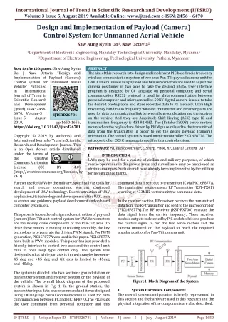 international journal of trend in scientific