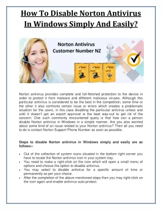 How To Disable Norton Antivirus In Windows Simply And Easily