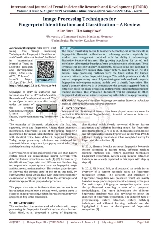 international journal of trend in scientific