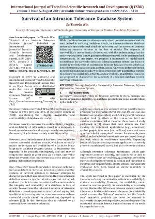 international journal of trend in scientific