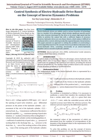 international journal of trend in scientific