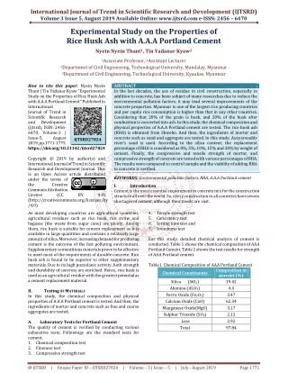international journal of trend in scientific