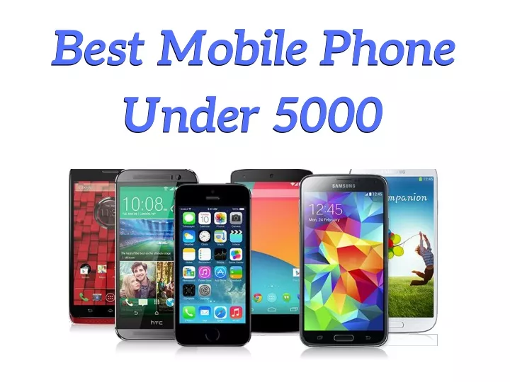 best mobile phone under 5000
