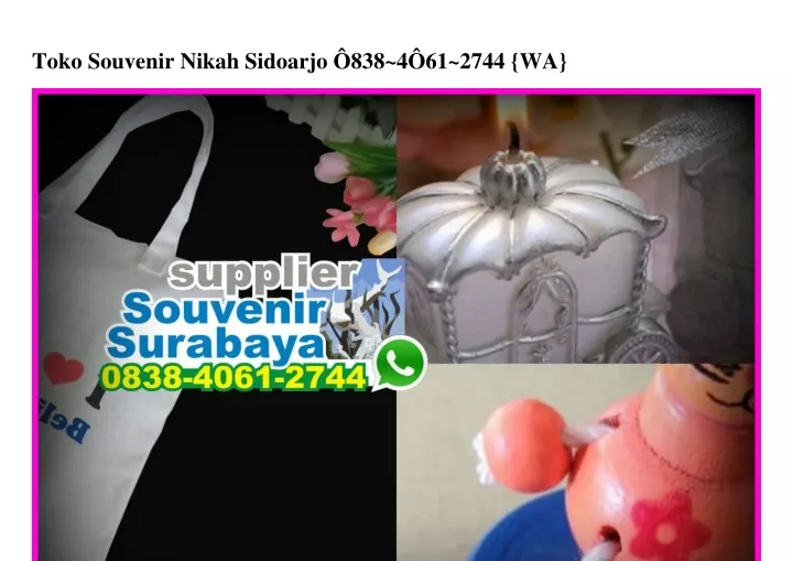 toko souvenir nikah sidoarjo 838 4 61 2744 wa