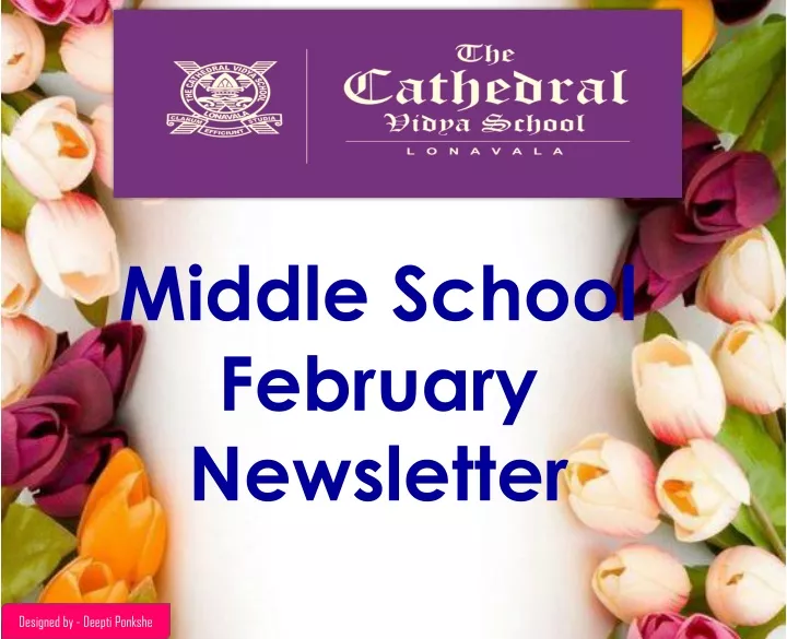 middle school february newsletter