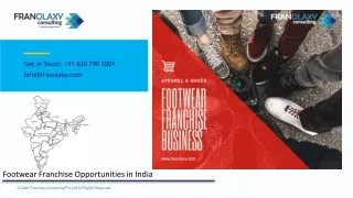 Footwear Franchise Opportunities in India