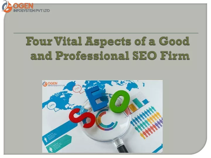 four vital aspects of a good and professional seo firm