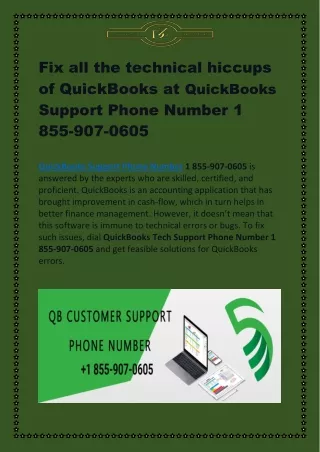 fix all the technical hiccups of quickbooks