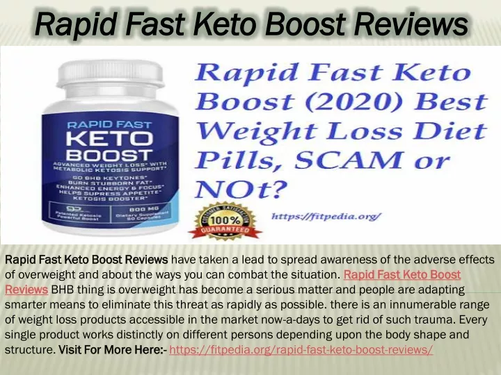rapid fast keto boost reviews rapid fast keto