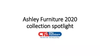 Ashley Furniture 2020 collection spotlight