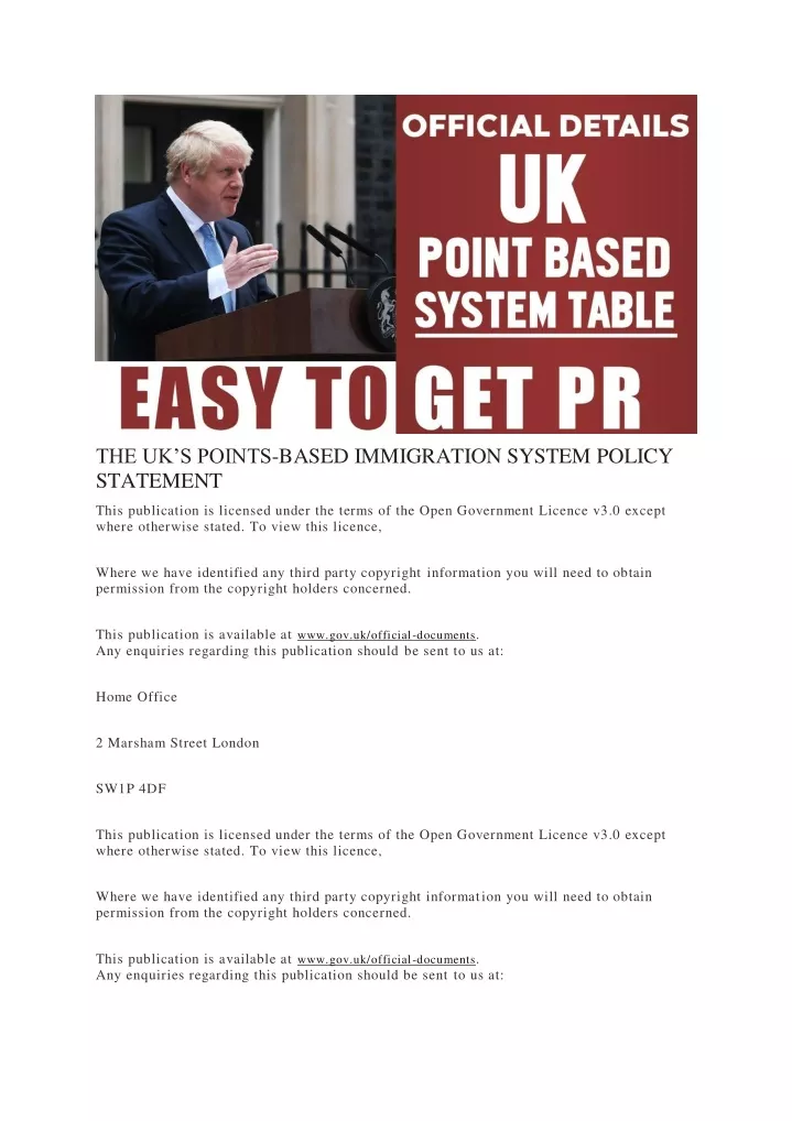 the uk s points based immigration system policy