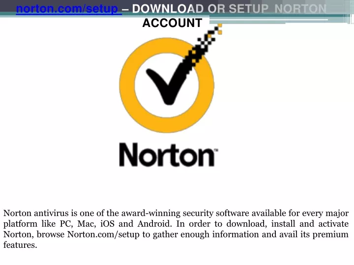 norton com setup download or setup norton