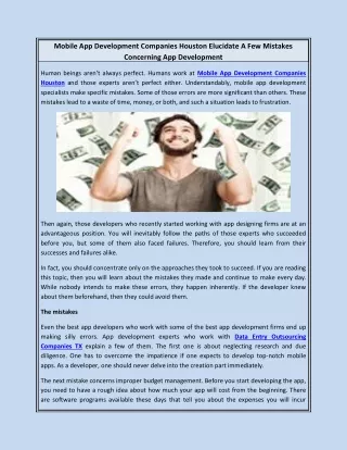 mobile app development companies houston
