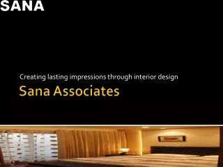 Hire Reliable Interior Designers in Gurgaon | Sana Associates