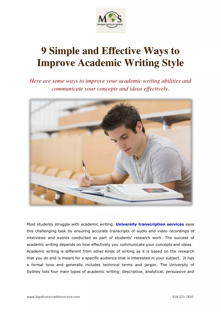 9 simple and effective ways to improve academic