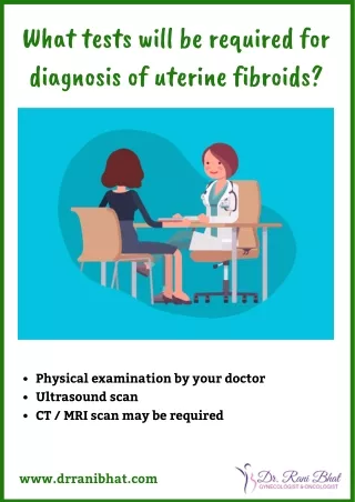 Diagnosis of uterine fibroids | Uterine Fibroids Treatment in Bangalore