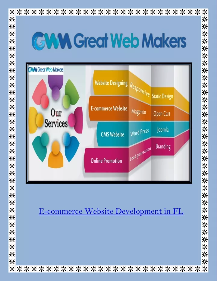 e commerce website development in fl