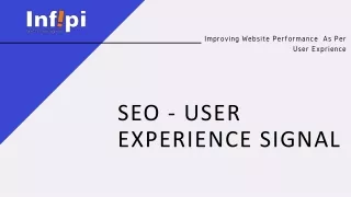 SEO - Improve User Experience With UX Signals