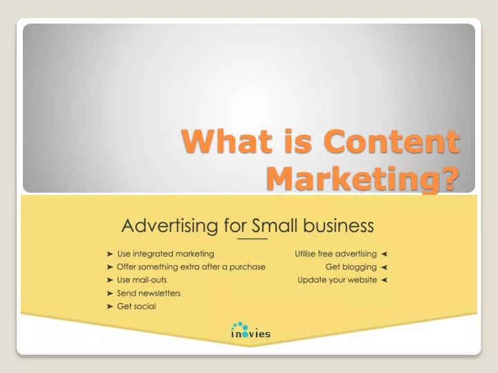 what is content marketing