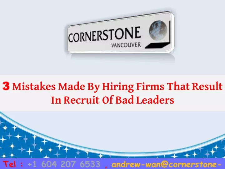 3 3 mistakes made by hiring firms that result