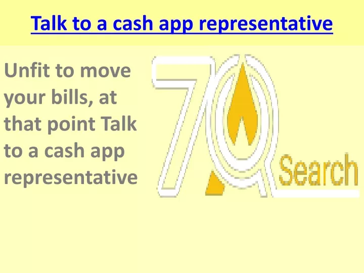 talk to a cash app representative