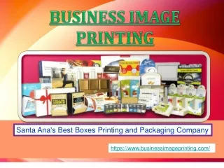 Custom Boxes Printing