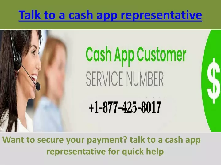 talk to a cash app representative