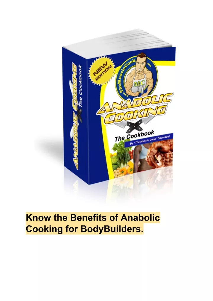 know the benefits of anabolic cooking