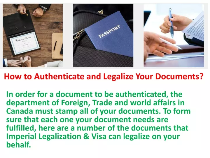 how to authenticate and legalize your documents