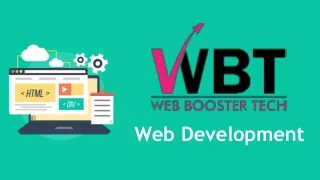 Web Booster Tech :  Web Development Company in India  | Top Website Development Services | Web Development Company in In