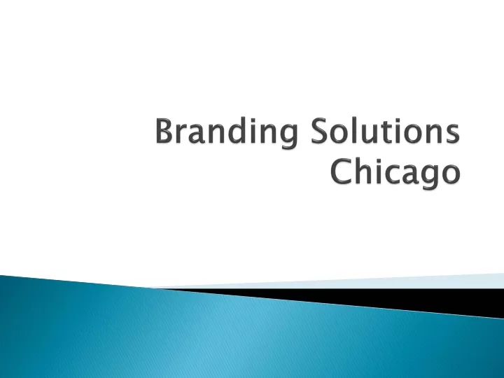 branding solutions chicago