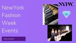 New York Fashion Week Events - NYFW.Events