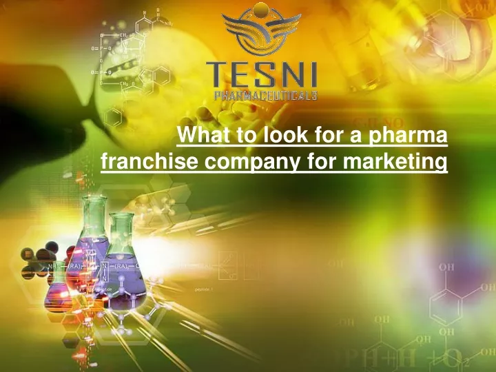 what to look for a pharma franchise company for marketing