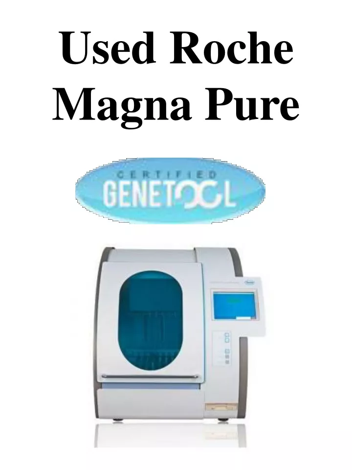 used roche magna pure