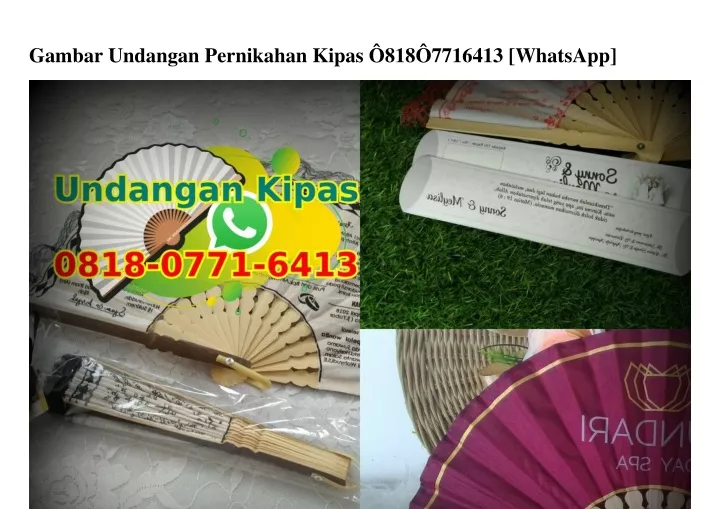 gambar undangan pernikahan kipas 818 7716413