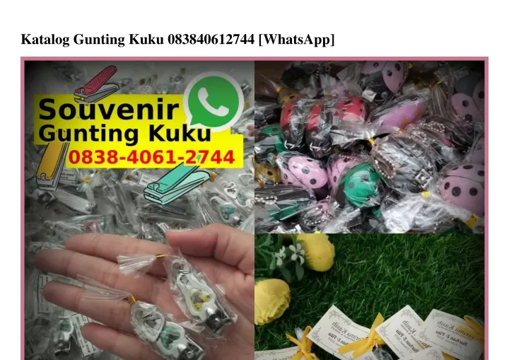 katalog gunting kuku 083840612744 whatsapp