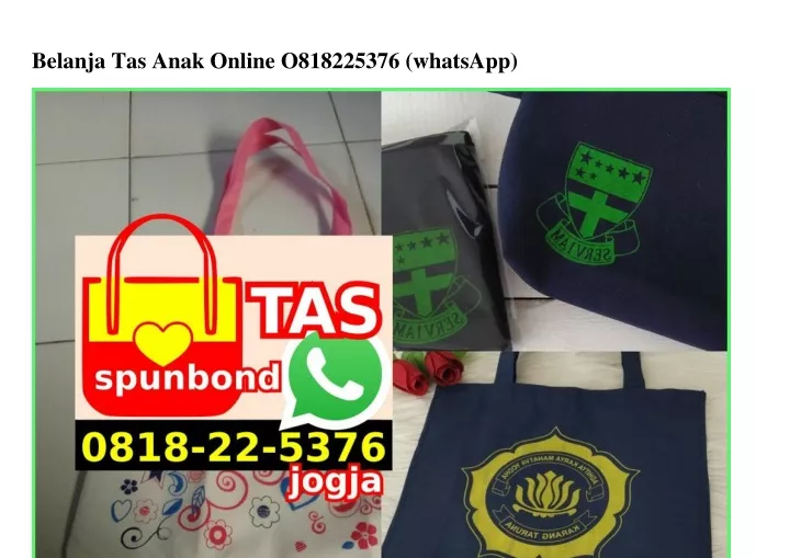 belanja tas anak online o818225376 whatsapp