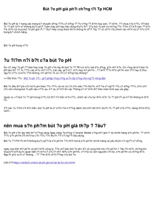 b t o ph gi ph i ch ng t i tp hcm