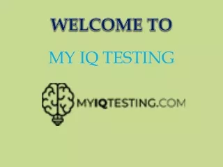 IQ Testing - Get Your IQ Result Right Now