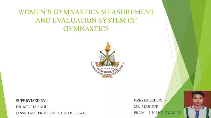 women s gymnastics measurement and evaluation system of gymnastics