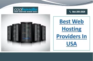 best web hosting providers in usa
