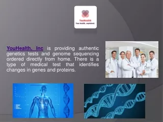 youhealth inc is providing authentic genetics